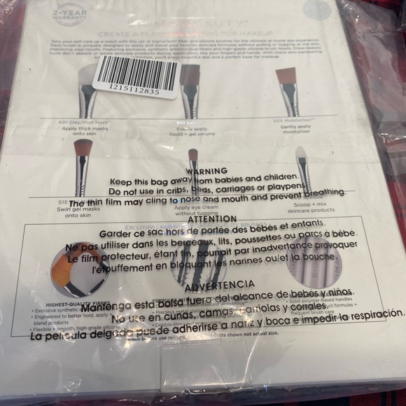 SIGMA brand new make up brushes sealed never opened!! 6 hot brushes! - Picture 2 of 3